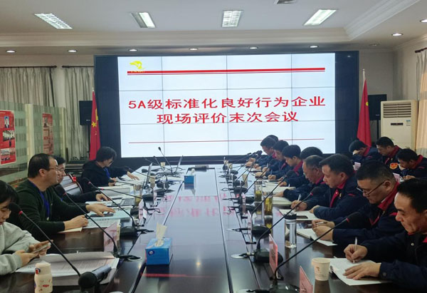 省標準化評審組到公司開展評審工作 省標準化評審組到公司開展評審工作