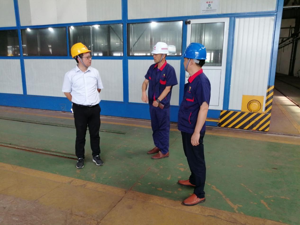 集團(tuán)公司到公司開(kāi)展二季度安全環(huán)保檢查 集團(tuán)公司到公司開(kāi)展二季度安全環(huán)保檢查